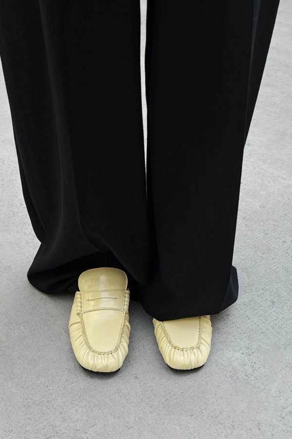Aven Mule Patent Leather Loafers from Alohas
