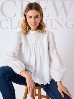 Millie Lace Blouse from Crew Clothing