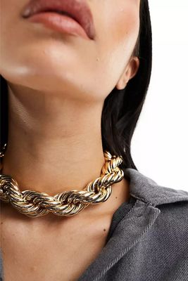  Necklace With Chunky Twist Design from ASOS