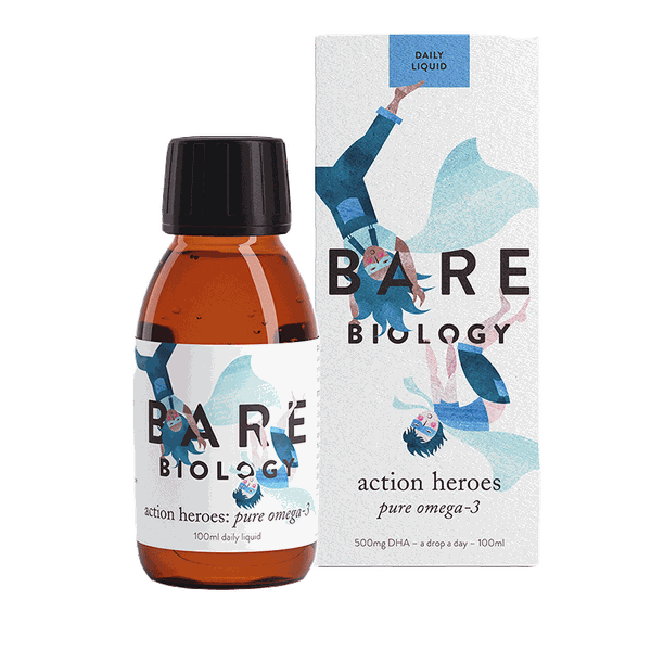 Pure Omega 3 Fish Oil Liquid from Bare Biology