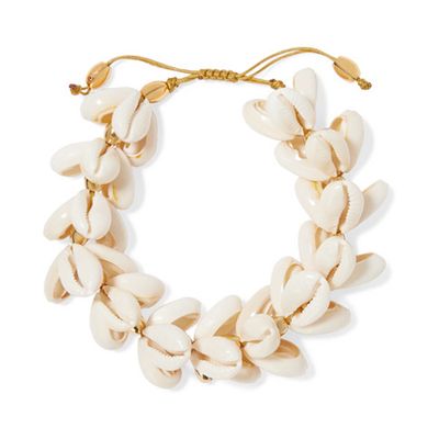 Gold-Plated Shell Bracelet from Tohum