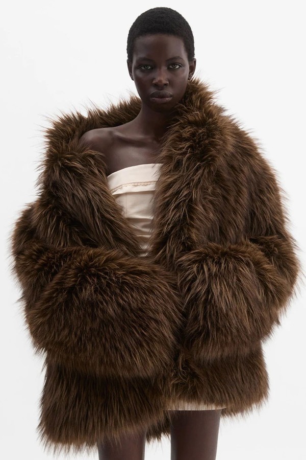 Oversized Faux Fur Jacket from Magda Butrym