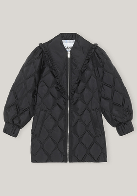 Balloon Sleeve Quilted Jacket from Ganni
