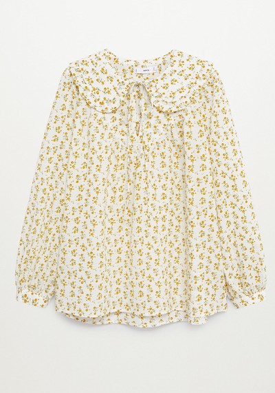 Babydoll Collar Blouse from Mango 