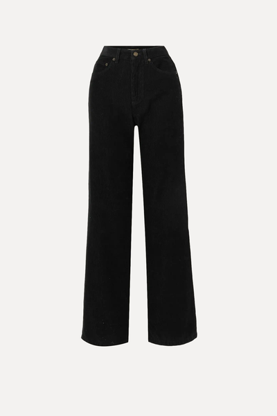 Cotton-Corduroy Straight-Leg Pants  from Saint Laurent 