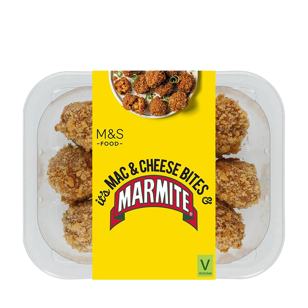 It's Mac & Cheese Marmite Bites from Marks & Spencer