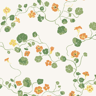 Nasturtium Wallpaper from Lake August