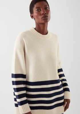 Striped Cashmere Jumper from COS