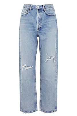 90s Blue Wide-Leg Jeans from Agolde