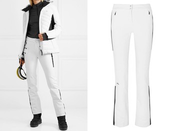 Sella Jet Two-Tone Slim-Leg Ski Pants from Kjus