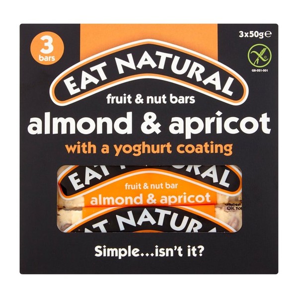Almond & Apricot Yoghurt Coated Bars from Eat Natural