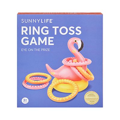 Flamingo Ring Toss Game from Sunnylife