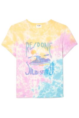 Venice Printed Tie-Dye T-Shirt from Solid & Striped