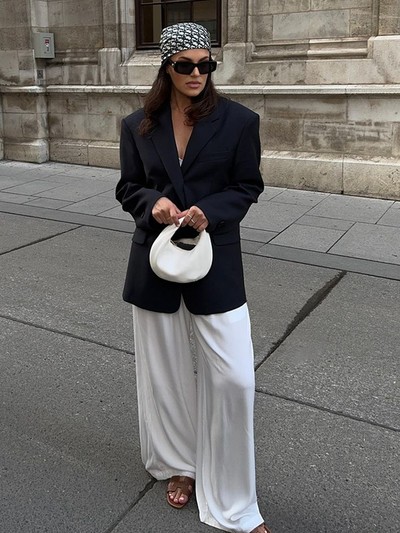 The Round Up: Satin Trousers