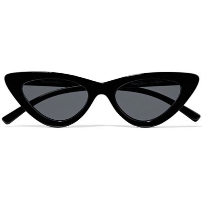 Cat-Eye Acetate Sunglasses from Le Specs + Adam Selman 