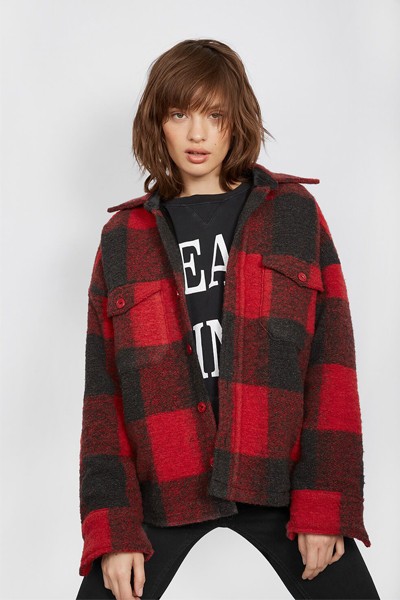 Bobbi Flannel Jacket from Anine Bing