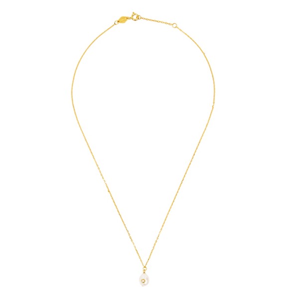 Baroque 18kt Gold Plated Necklace from Anni Lui