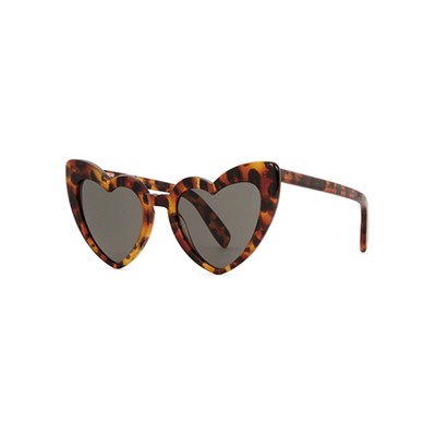 Heart-Frame Sunglasses from Saint Laurent