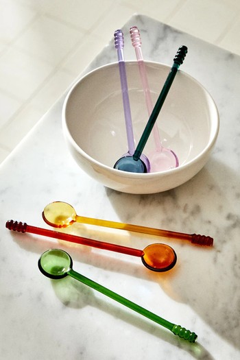 Borosilicate Glass Dessert Spoons  from Zara