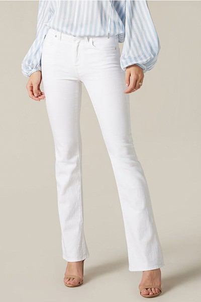 Bootcut Pure White