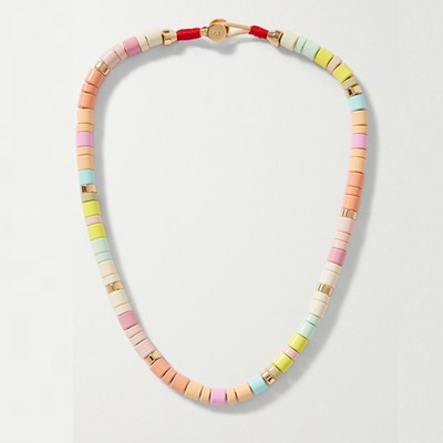 Soft Serve Enamel & Gold Tone Necklace from Roxanne Assoulin