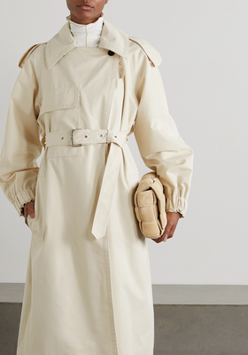  Ruffled Cotton-Blend Twill Trench Coat, £390 | LVIR