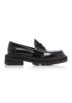 Platform Leather Penny Loafers from Proenza Schouler