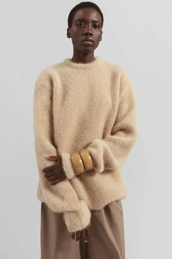 Ellery Mohair Crewneck Sweater