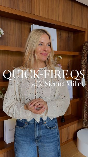 Quick Fire Q's With Sienna Miller