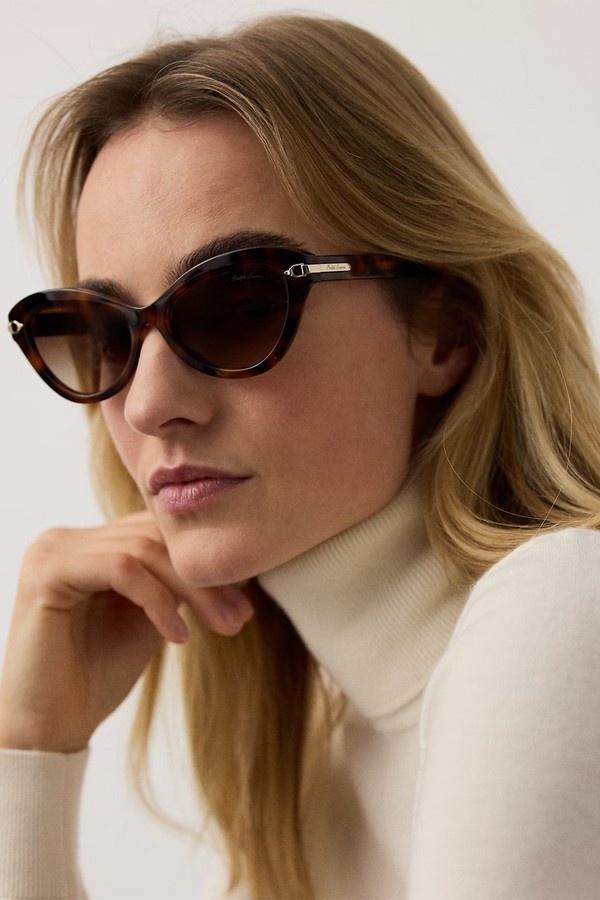 Stirrup Cat-Eye Sunglasses