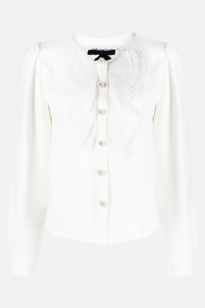 Crystal-Embellished Blouse from Self Portrait