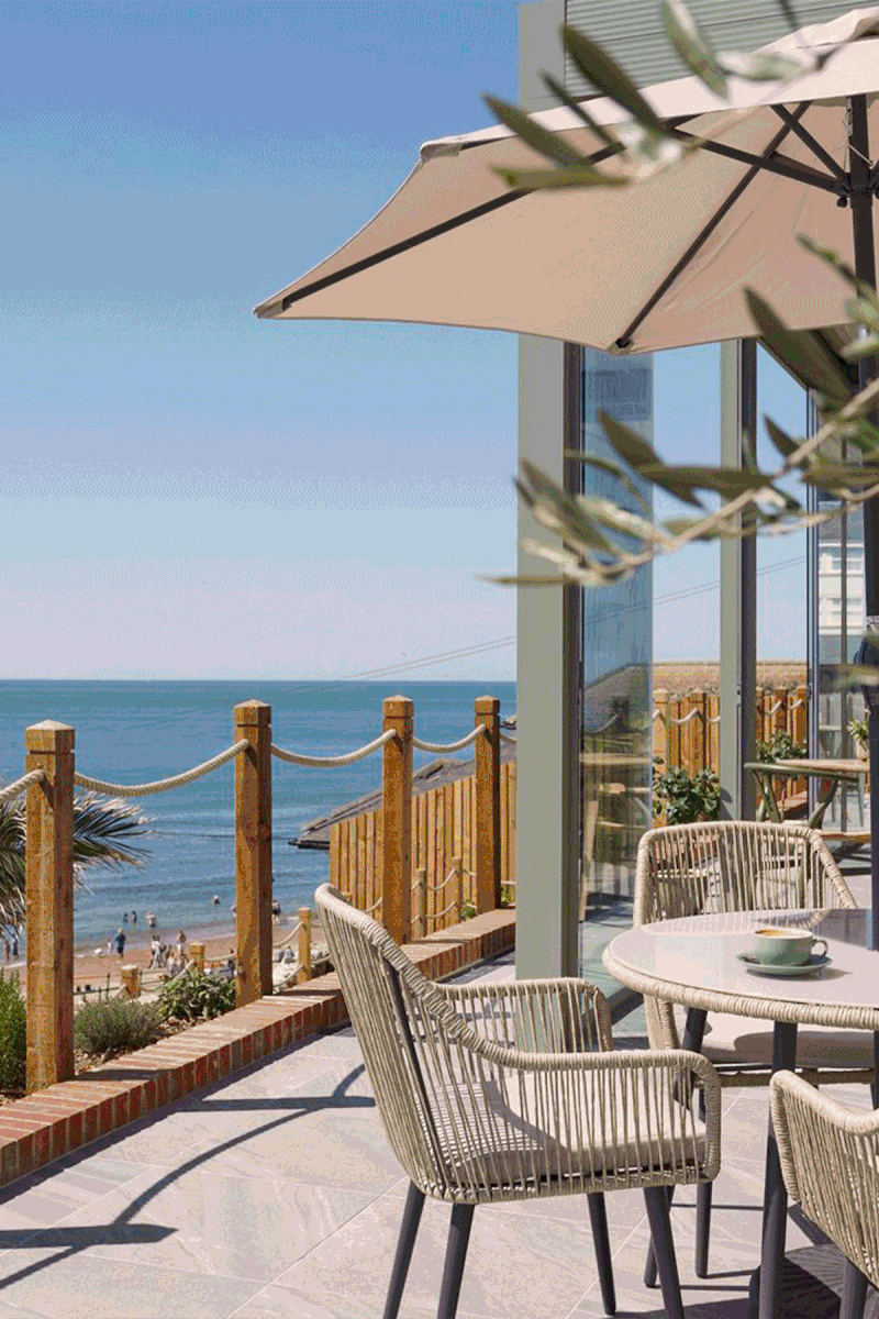 The Terrace; The Hut