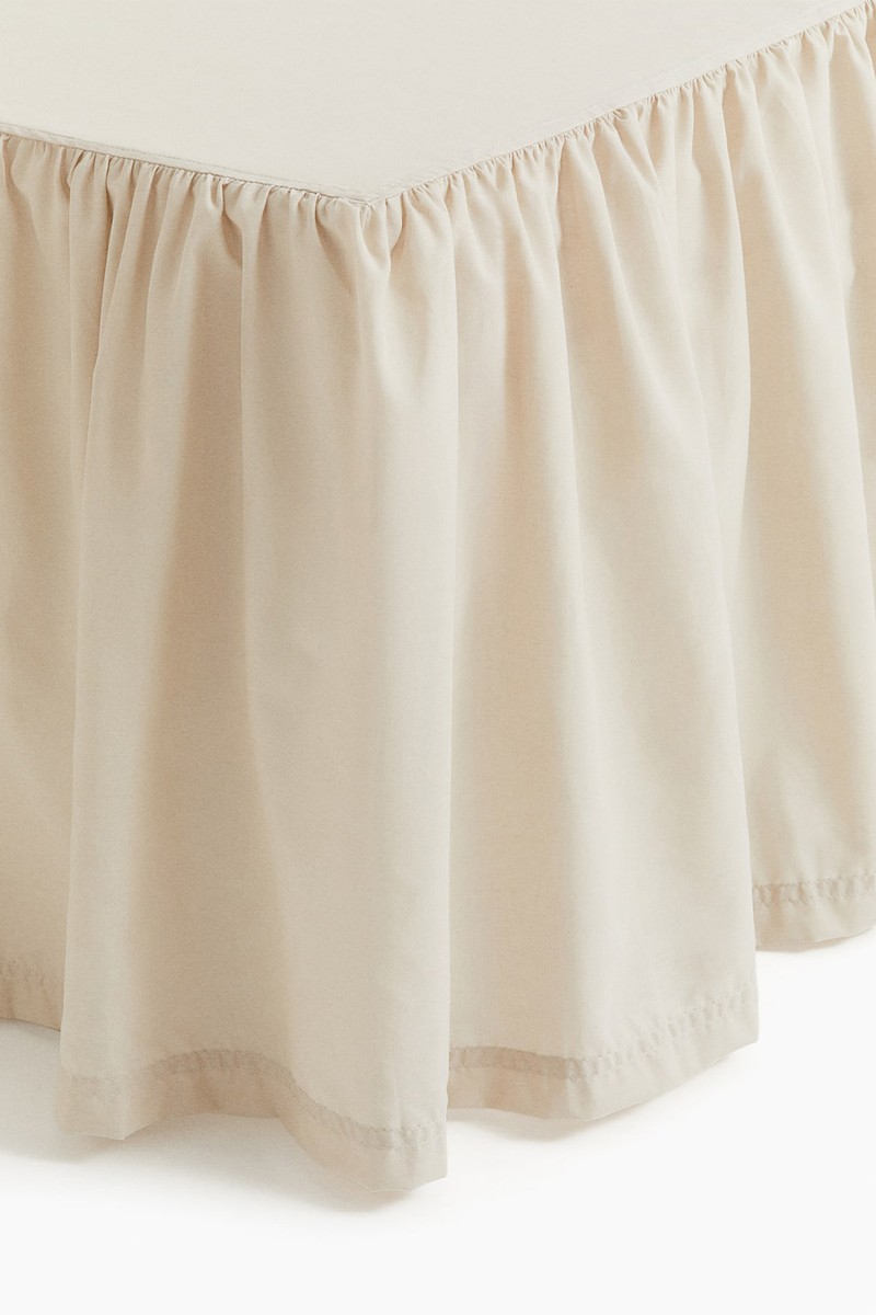 Frilled Cotton-Blend Single Valance from H&M