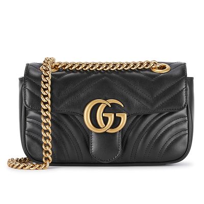 GG Marmont Mini Leather Cross-Body Bag from Gucci