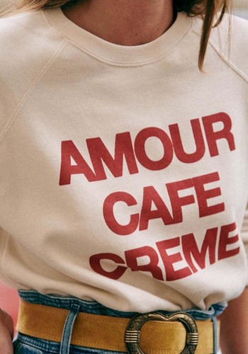 Amour Sweatshirt from Sezane