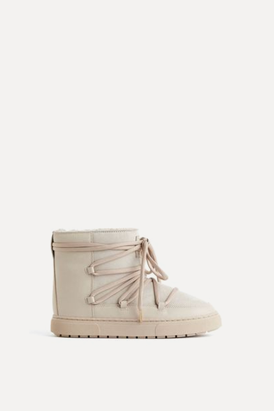 Laced Padded Boots from H&M