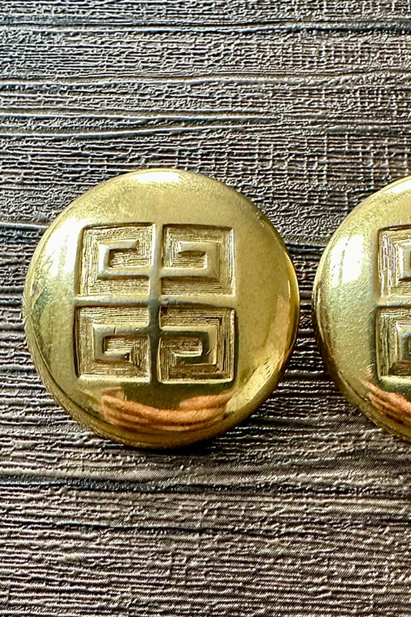Button Earrings from Givenchy