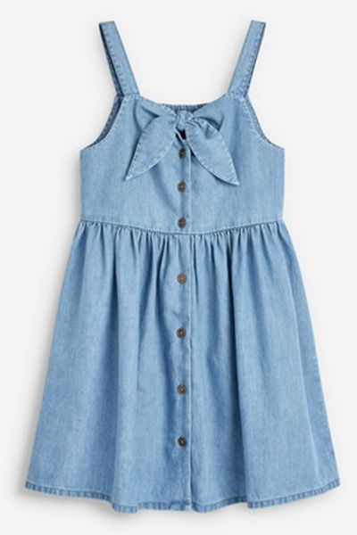 Denim Tie Detail Sundress from Next