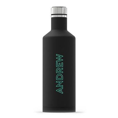 Personalised Insulated Travel Water Bottle from HeartandSoulWedding