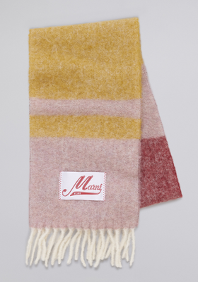 Striped Mohair Scarf from Marni