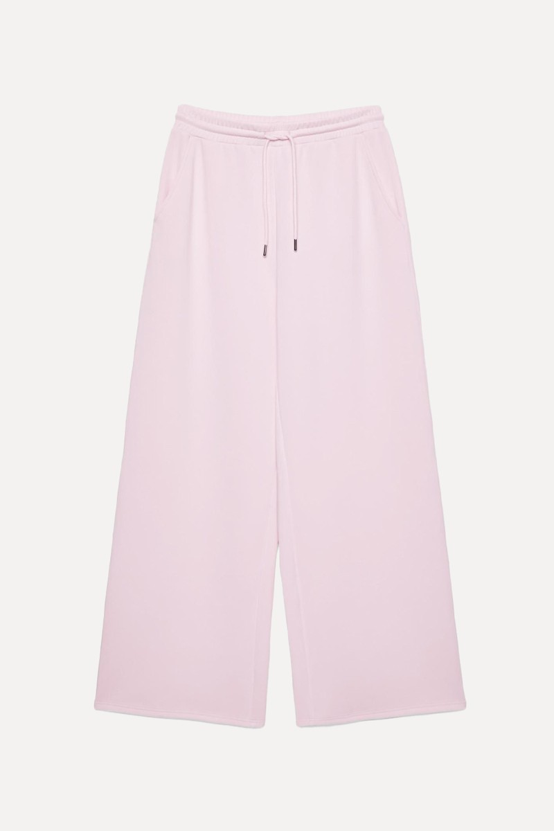 Soft-Touch Palazzo Trousers
