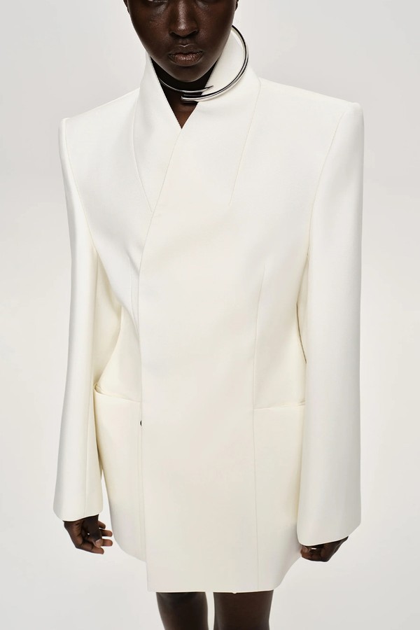 Corrin Wrap Blazer from Source Unknown