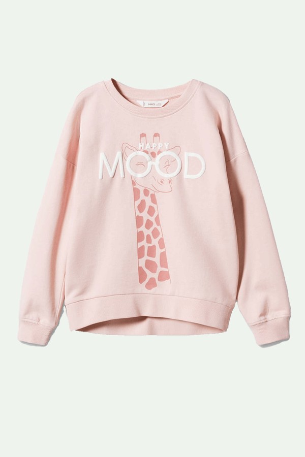 Printed Cotton Sweatshirt from Mango