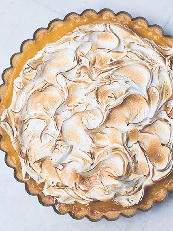 Lemon Sherbet Meringue Pie