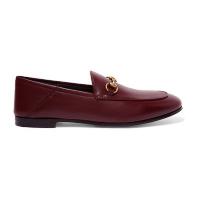 Brixton Collapsible-Heel Leather Loafers