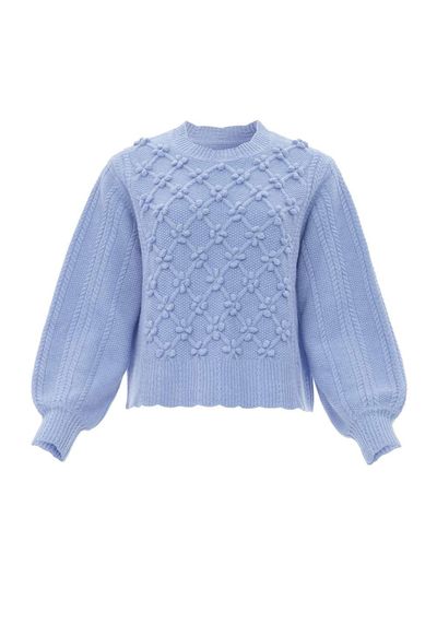 Rose Bobble Stitch Jumper