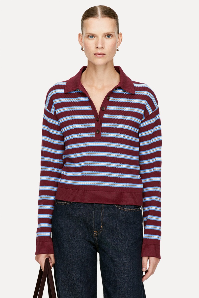 Knitted Polo Shirt from Arket
