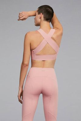Crossover Cropped Bra from Oyaho
