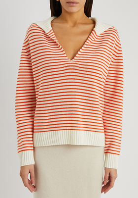 Striped Wool And Cashmere-Blend Jumper from Allude