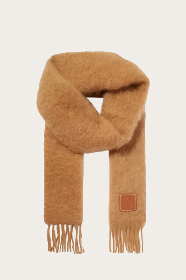 Mohair & Wool-Blend Scarf from Loewe